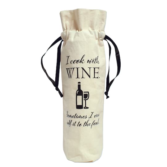 Personality Case&#x2122; Cooking Canvas Wine Bag